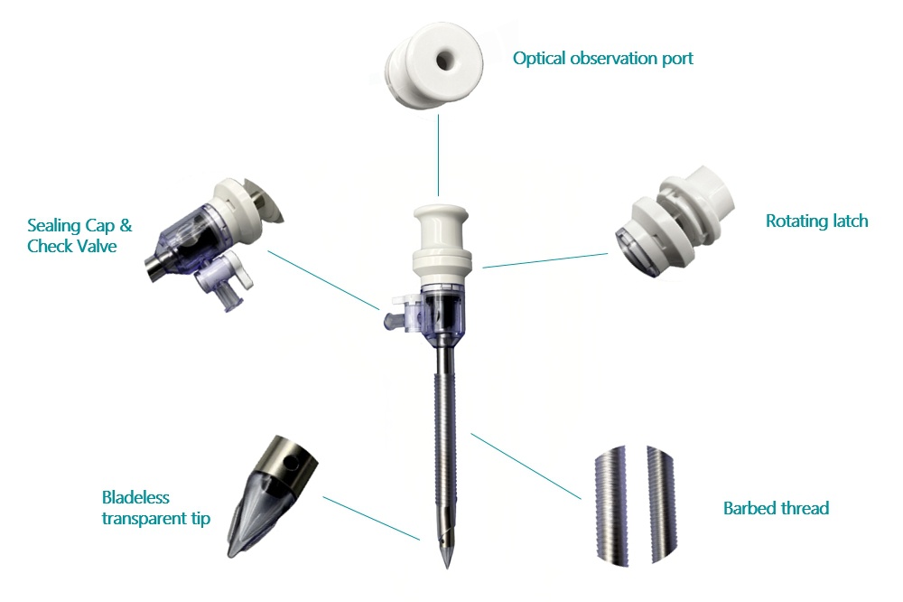 Disposable Pediatric Laparoscopic Trocar